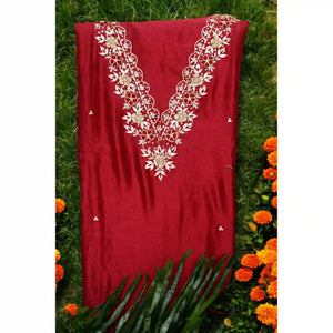 Zardosi Maheshwari Silk Kurti