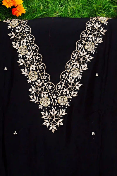 Zardosi Maheshwari Silk Kurti