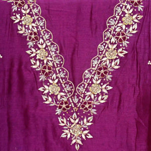 Zardosi Maheshwari Silk Kurti