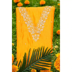 Zardosi Maheshwari Silk Kurti