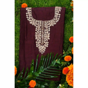 Zardosi Maheshwari Silk Kurti