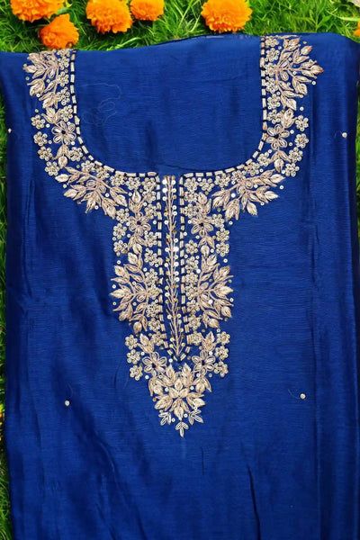 Zardosi Maheshwari Silk Kurti