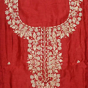 Zardosi Maheshwari Silk Kurti
