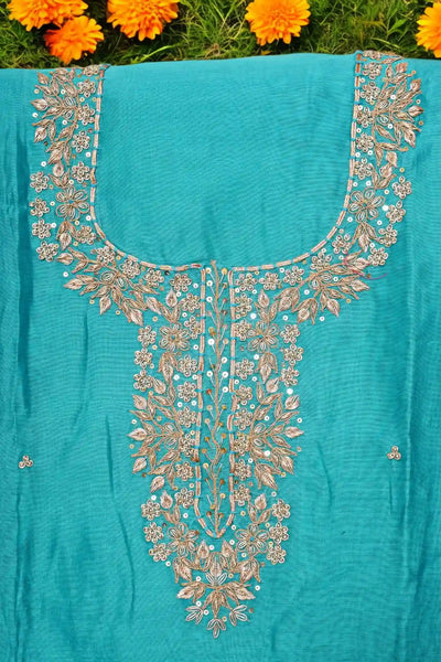 Zardosi Maheshwari Silk Kurti