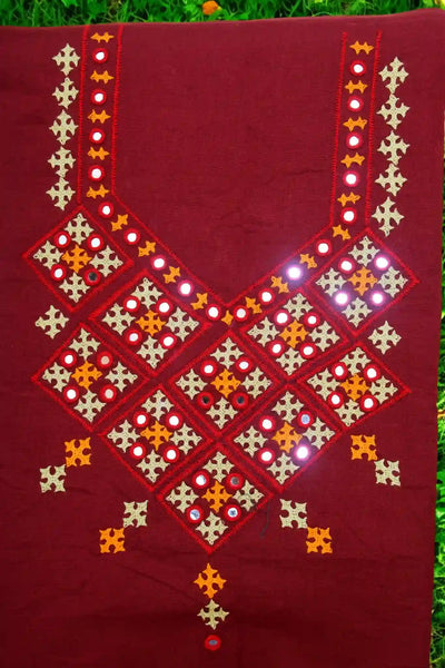 Sindhi Stitch Kutch Work Kurti