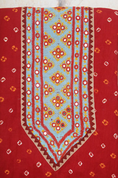 Bandhani Kutch Old Work Kurti