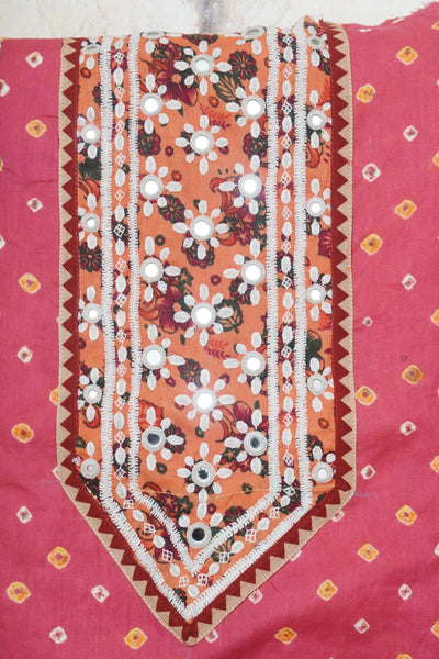 Bandhani Kutch Old Work Kurti