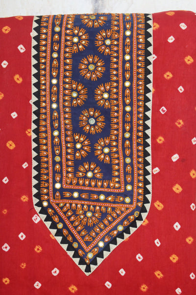 Bandhani Kutch Old Work Kurti