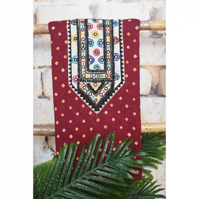 Bandhani Kutch Old Work Kurti