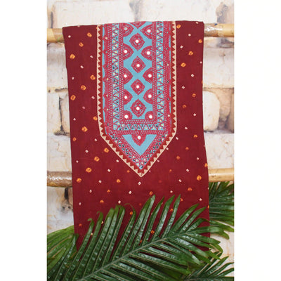 Bandhani Kutch Old Work Kurti