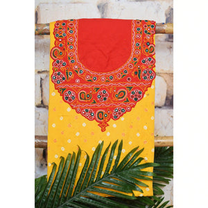Kutch Work Bandhani Kurti