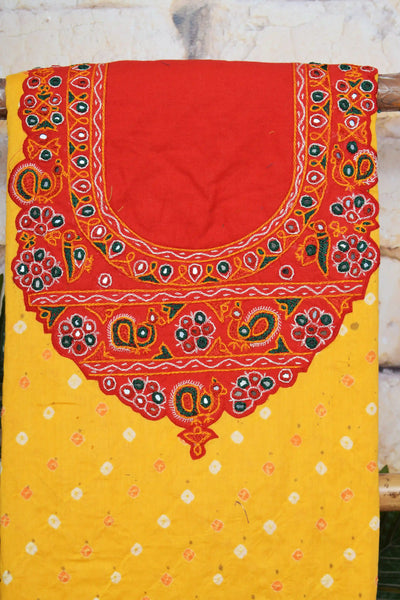 Kutch Work Bandhani Kurti