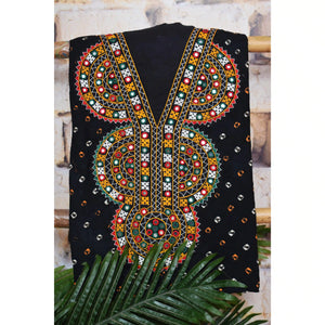Kutch Work Bandhani Kurti