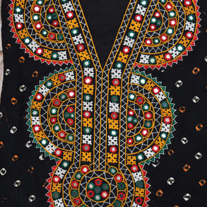 Kutch Work Bandhani Kurti