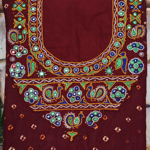 Kutch Work Bandhani Kurti
