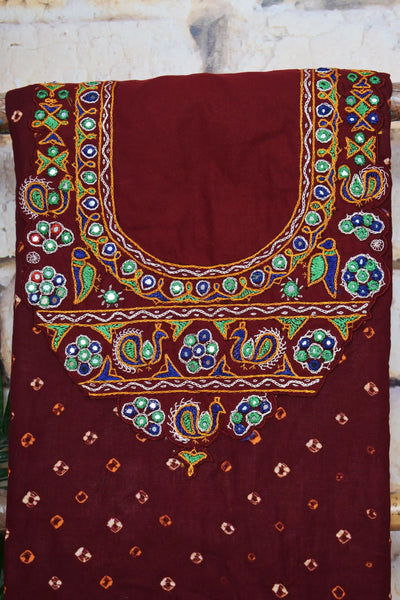 Kutch Work Bandhani Kurti