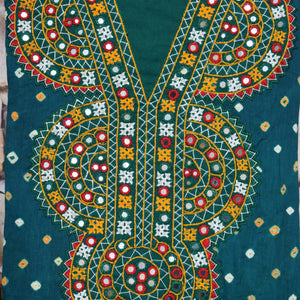 Kutch Work Bandhani Kurti
