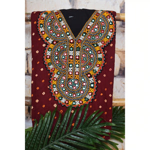 Designer Sindhi Stitch Hand Embroidered Kurti - SSEthnics Designer Sindhi Stitch Hand Embroidered Kurti - SSEthnics