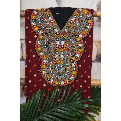 Kutch Work Bandhani Kurti