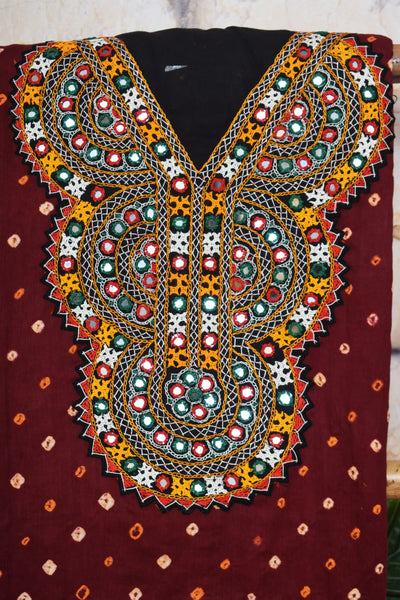 Kutch Work Bandhani Kurti