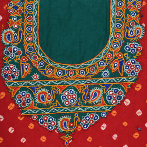 Kutch Work Bandhani Kurti