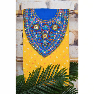 Kutch Work Bandhani Kurti