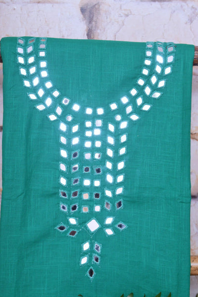 Mirror Work Cotton Kurti