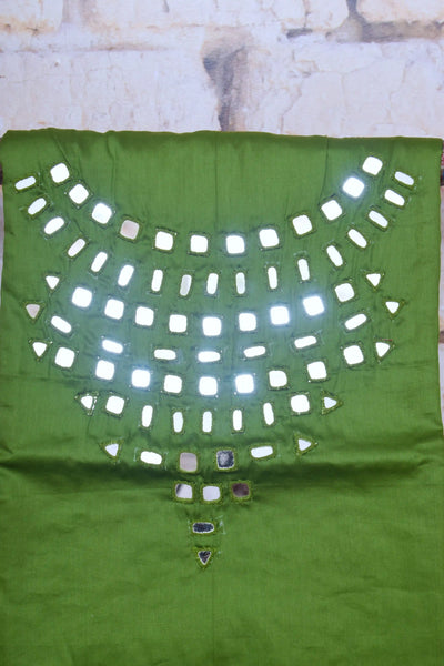 Mirror Work Cotton Kurti