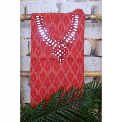 Mirror Work Cotton Kurti