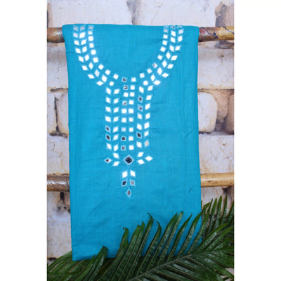 Mirror Work Cotton Kurti
