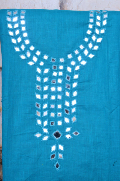 Mirror Work Cotton Kurti