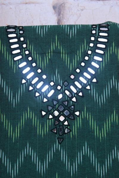 Mirror Work Cotton Kurti