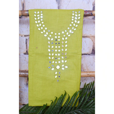 Mirror Work Cotton Kurti