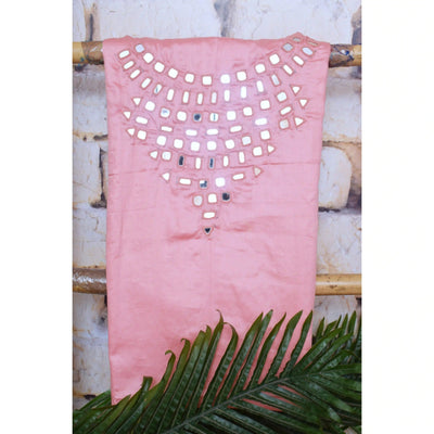 Mirror Work Cotton Kurti