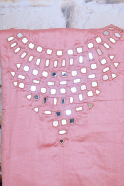 Mirror Work Cotton Kurti