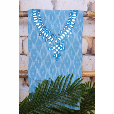 Mirror Work Cotton Kurti