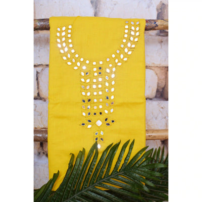 Mirror Work Cotton Kurti