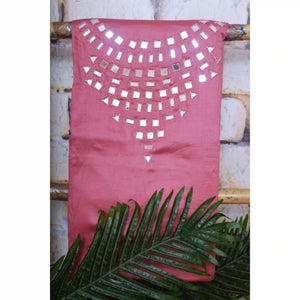 Mirror Work Cotton Kurti