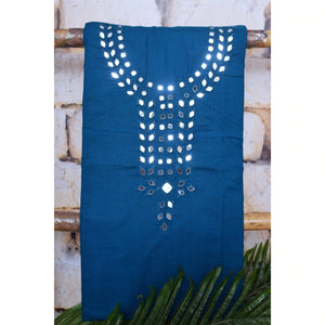 Mirror Work Cotton Kurti