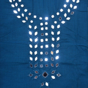 Mirror Work Cotton Kurti