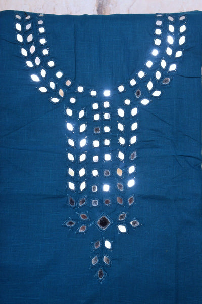 Mirror Work Cotton Kurti