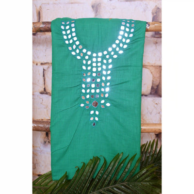 Mirror Work Cotton Kurti