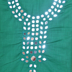 Mirror Work Cotton Kurti
