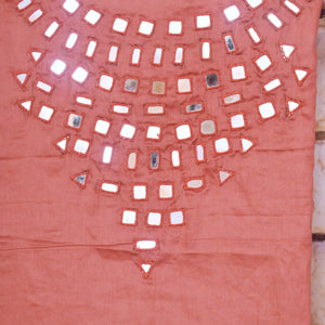 Mirror Work Cotton Kurti