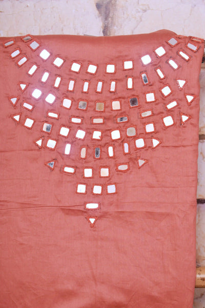 Mirror Work Cotton Kurti