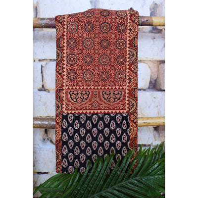 Ajrakh Block Print Patchwork Kurtis