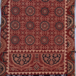 Ajrakh Block Print Patchwork Kurtis