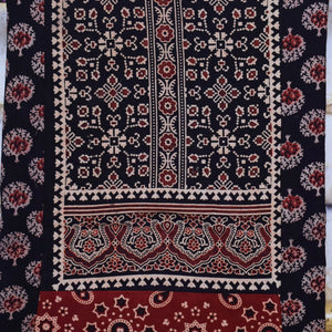 Ajrakh Block Print Patchwork Kurtis