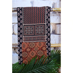 Ajrakh Block Print Patchwork Kurtis