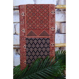 Ajrakh Block Print Patchwork Kurtis